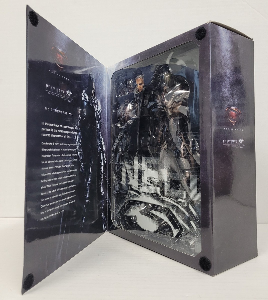 Action Figure Play Art Kai Superman Man of Steel General Zod