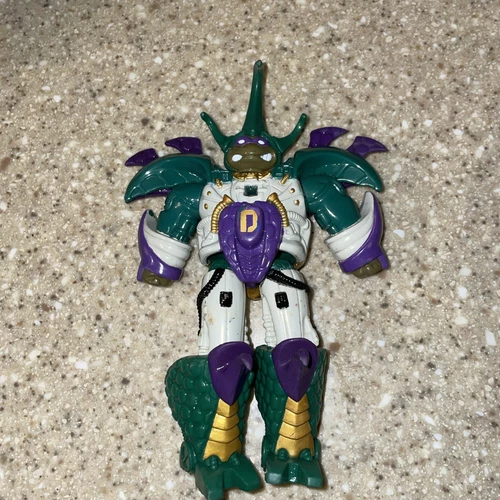 Vtg 1994 TMNT Teenage Mutant Ninja Turtles Cyber Samurai Don Figure Incomplete