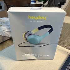 heyday Wired On-Ear Headphones 3.5mm Jack Built-In Mic Adjustable - Marvin Chang