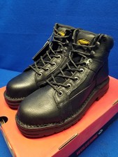 Wolverine Exert 6" Steel Toe Men's Size 7 Black Work Boots 30GV64