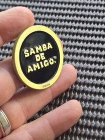 Samba De Amigo Sega Shop UK Coin Medal Exclusive Rare Promo GENESIS SATURN CD 32