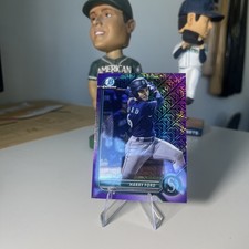 2022 Bowman Chrome Mega Harry Ford #BCP-189 (Purple Mojo) 122/250 Mariners