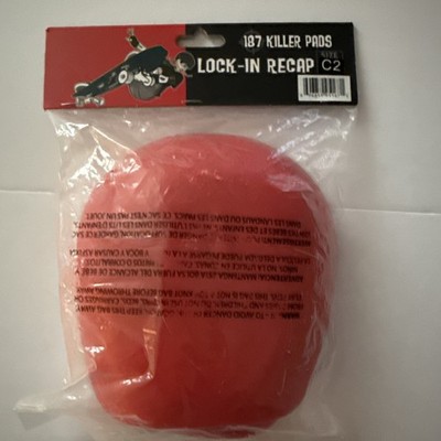 187 Killer Pads Pro Lock In Recaps Size C2 SM-XXL In Red