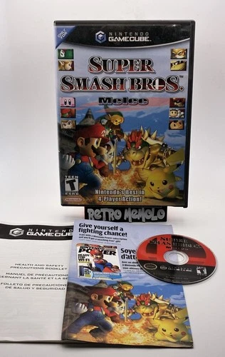 Super Smash Bros. Melee  Nintendo GameCube No Manual - Works Great Ships Fast
