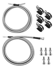 Stainless Steel Braided Fuel Line Kit for Chevy Silverado GMC Sierra 1500