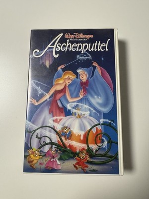 Walt Disneys Meisterwerk Aschenputtel VHS Video-Kassette mit Hologrammen
