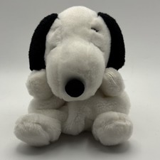 Aurora Timeless Peanuts Palm Pals Snoopy Stuffed Animal , White 5 Inches