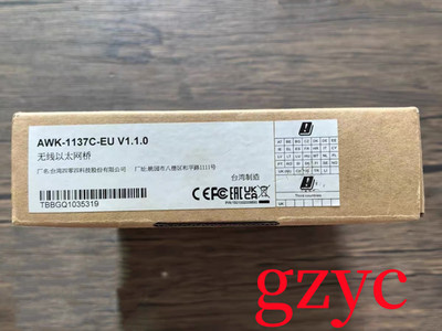 1PC New MOXA AWK-1137C-EU V1.1.0 Ethernet Switches Fast via FedEx or DHL