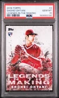 8190 Shohei Ohtani 2018 Topps #LITM-2 Legends in the Making Series 2 RC PSA 10