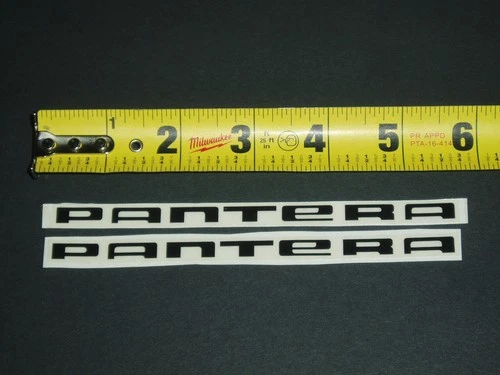 1/10 PANTERA DECALS-SIDE STICKER FOR HPI RC TOURING CAR BODY-RS4/4tec/v10/Fazer - Picture 2 of 2
