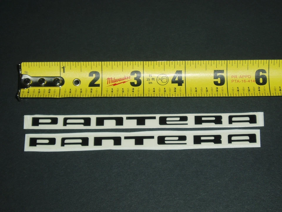 1/10 RC HPI PANTERA DECALS/SIDE STICKERS *Touring/on-road car/RS4/4tec/v100/Mk2 - Image 2 of 2