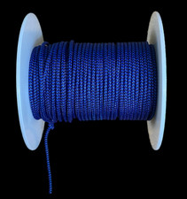 5 FEET BCY 24 SPECKLE BLUE/BLACK Archery Bowstring RELEASE D LOOP MATERIAL ROPE