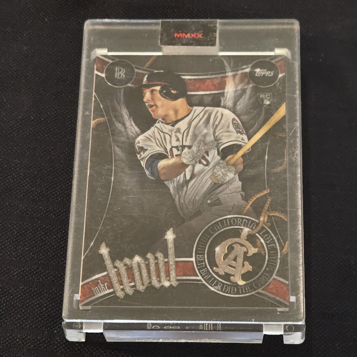 Topps Project 2020 Mike Trout #51 Los Angeles Angels Ben Baller Design