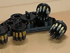 Speed loader set for Smith & Wesson 617 22LR 5 loaders + 1 block for 50 rounds