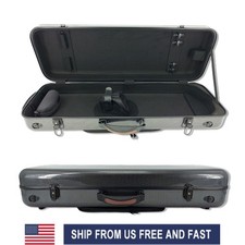 16 inch Viola Case Carbon Fiber hard shell oblong 15-17inch Adjustable Strap