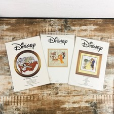 Lot of 3 Disney Catalog Cross Stitch Kits - P...