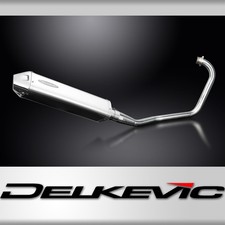 Honda CB125 2008-2015 Echappement Complet Silencieux 420mm Tri-Ovale Inox