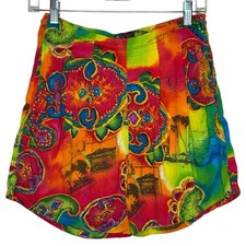 Vintage 1990's Jams World Surf Line Hawaii Men's Small Rayon Walking Shorts