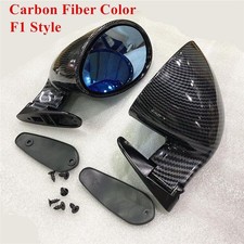 Pair Lr Universal Racing Car Side Wing Mirrors F1 Style Carbon Fiber Color B Pair Lr Universal Racing Car Side Wing Mirrors F1 Style Carbon Fiber Color B