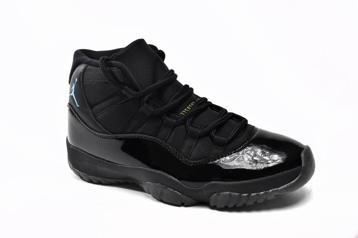 Nike Air Jordan 11 Retro Gamma Blue Black Men's Shoes 378037-006 2