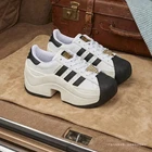 adidas SUPERSTAR BOLD JR9895 Cloud Off White Core Black Women's size US5 - 10