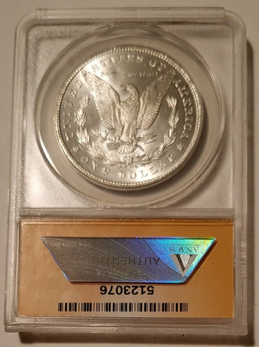 1883 Morgan Silver Dollar VAM-3 MS62 ANACS - Picture 2 of 4