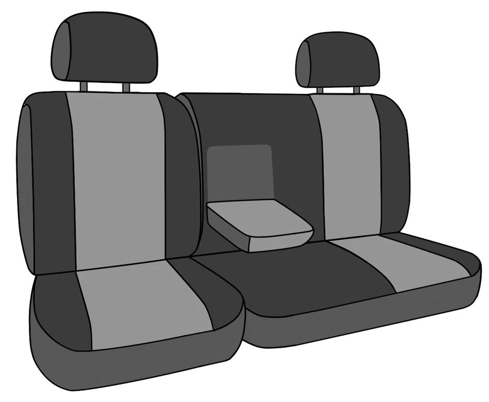 Fundas de asiento de auto CalTrend para Chevy/GMC Silverado|Sierra 1500-3500 2003-2007 Foto 4 de 4