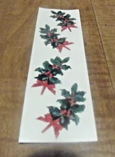 mrs grossman stickers holly sprigs 2003