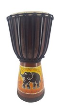 Tamburo Djembe professionale 70 cm 60 cm 50 cm 40 cm tamburo bongo elefante con o senza borsa