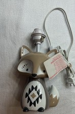 Bailey Fox Levtex Baby Lamp  Shade Tested, Working