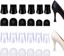 24PCS Heel Caps for High Heels, Heel Protectors for Grass, Heel Covers for High