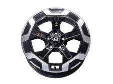 2024-2025 Hyundai Santa FE 18X7.5 Alloy Wheel Machined And Black