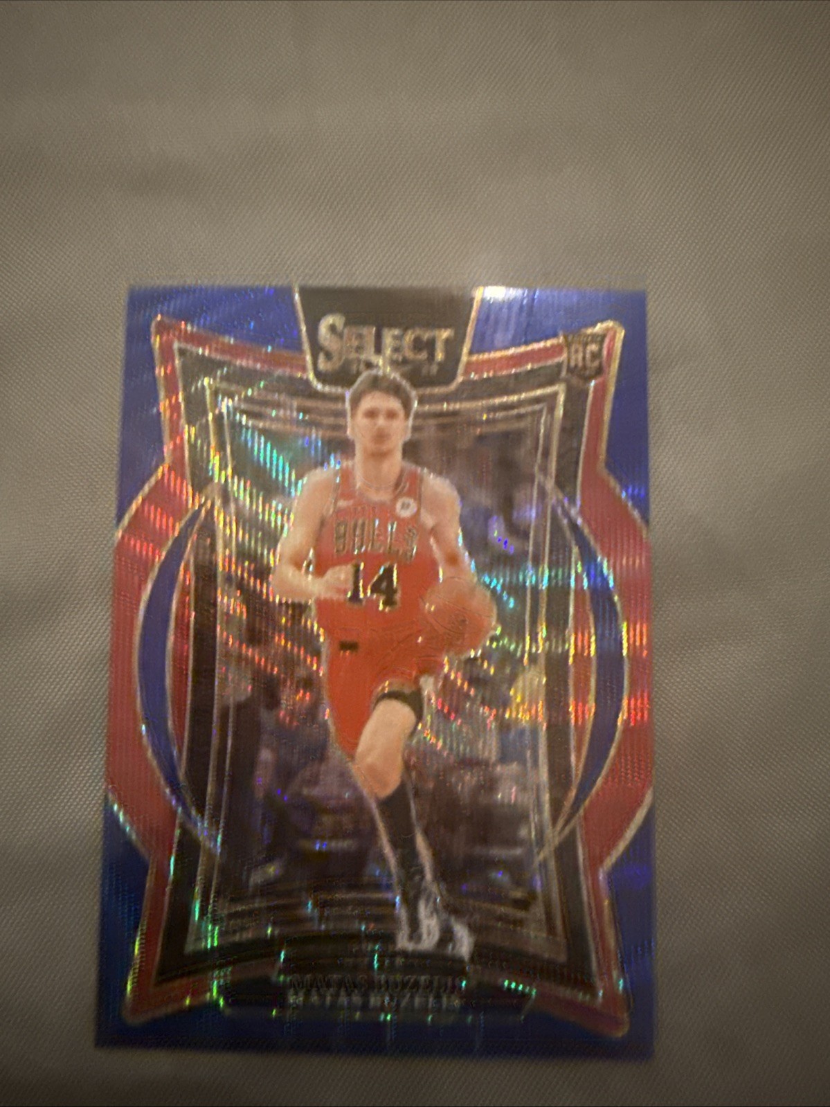 2024 PANINI SELECT BLUE WAVE #70 MATAS BUZELIS ROOKIE RC /75