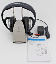 Sennheiser RS 120-W Wireless TV Headphones Untested Parts Needs Ear Covers