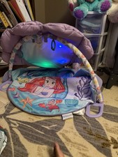 Bright Starts Little Mermaid Twinkle Trove Light-Up Musical Baby Activity Gym