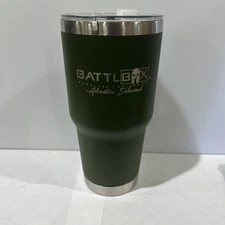 BattlBox 30oz Stainless Steel Hot and Cold Tumbler Vacuum Insulated Double Wall