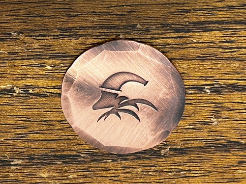 Cubierta para la cabeza del conductor de golf Seamus, etiqueta/abridor de bolsa de cobre, herramienta Divot, marcador de bola - Imagen 16 de 18