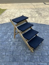 PetSafe Foldable Wooden Pet Steps with Carpeted Treads