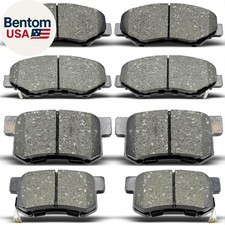 Kit ricambio pastiglie freno anteriori e posteriori in ceramica 8 pezzi adatto 2013-2015 per Acura IL