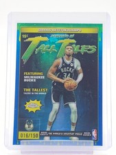 GIANNIS ANTETOKOUNMPO 2025-26 TOPPS CHROME TALL TALES #TT-2 /150 BUCKS Q4407