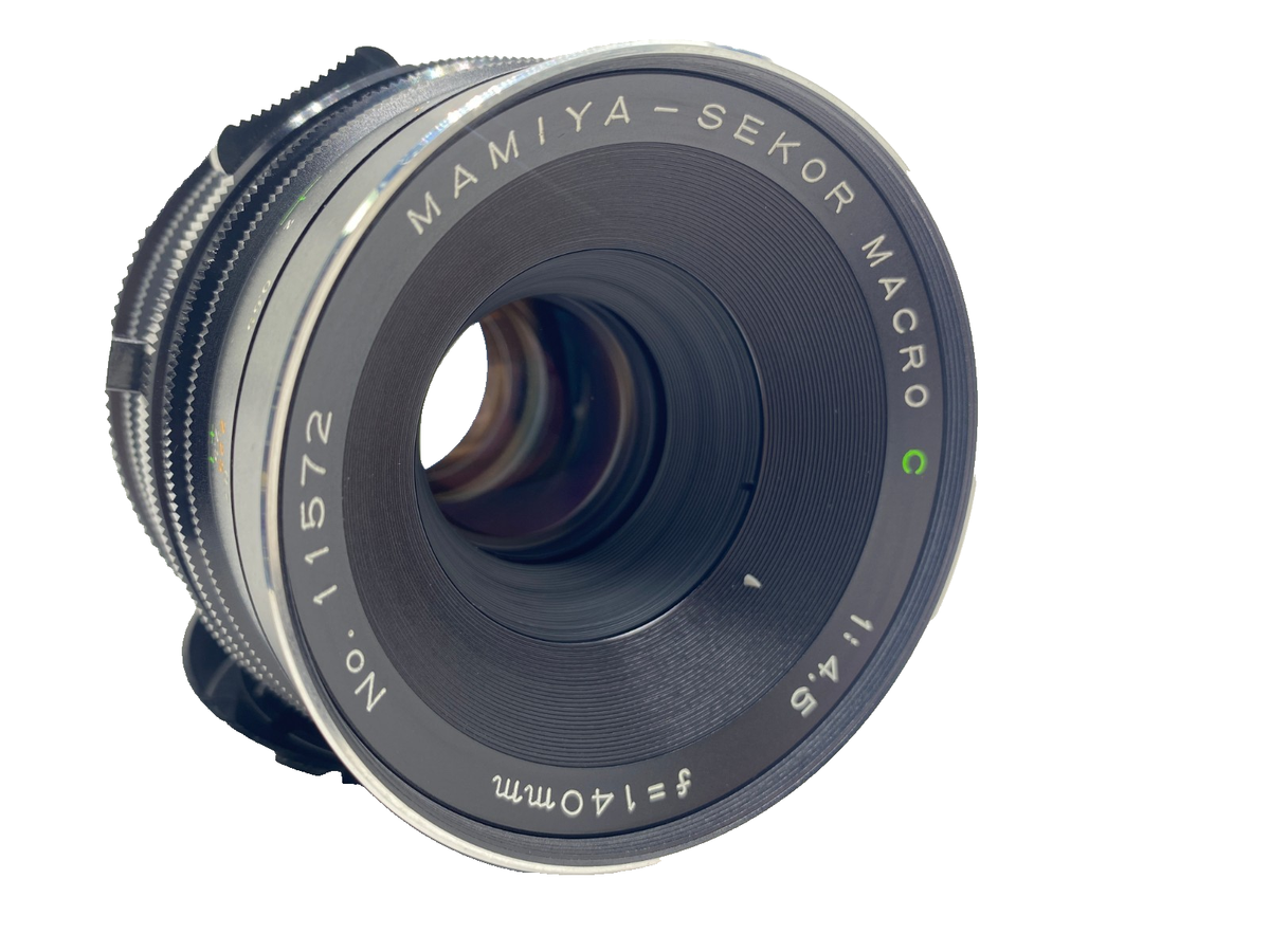 レンズ(単焦点) Mamiya-Sekor Macro C 140mm f/4.5 No haze [Near MINT] Mamiya Sekor Macro C 140mm f/4.5 MF Lens For