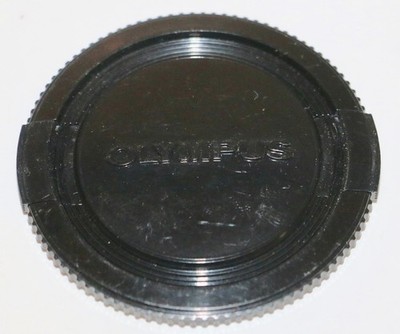 Olympus Original 55mm Snap On Front Lens Cap Good Condition Type 2 Free USA Ship