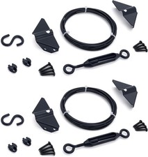 Durable Anti Sag Gate Kit for Wooden Fence, Anti-Sag Gate Support Cable Kit i