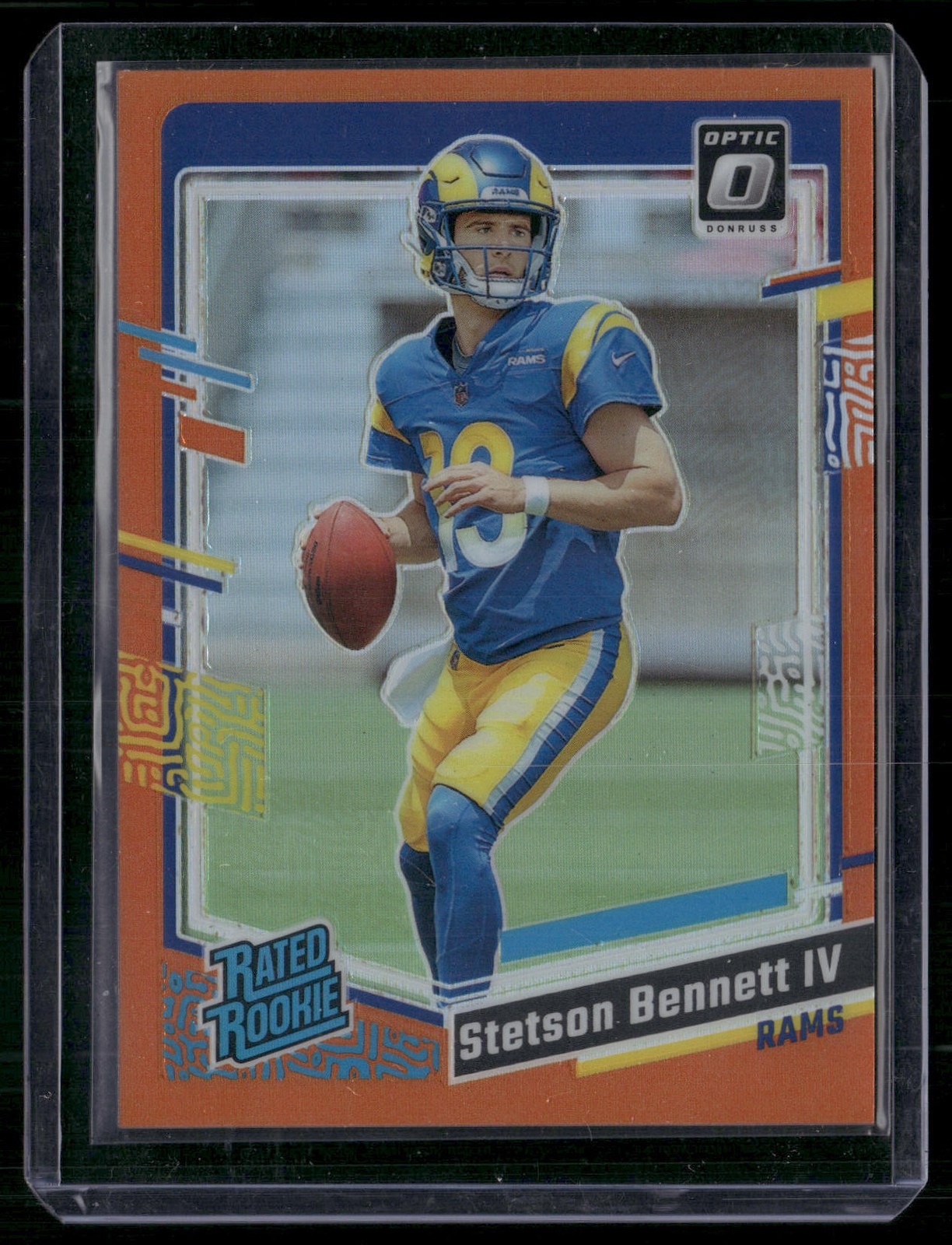 2023 Donruss Optic #267 Stetson Bennett Orange #/249