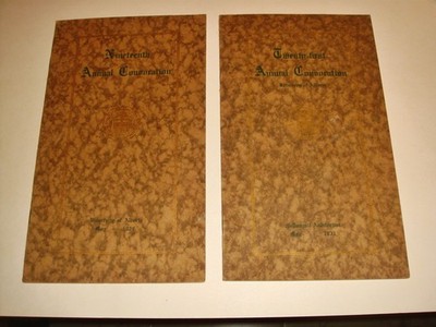 UNIVERSITY OF ALBERTA CANADA 2 Annual Convocation 1929 , 1931 RARE