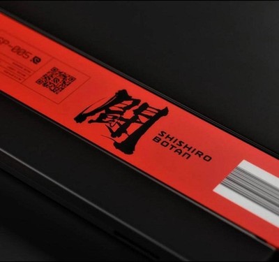 WALLHACK ガラスマウスパッド SP-005 Shishiro Botan Wallhack SP-005 glass mouse pad Limited Edition Japan Shishiro
