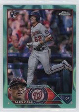 2023 Topps Chrome Aqua Lava Refractor 36/199 Alex Call #187 0hk3