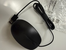 NEW Lot Of 225 HP 125 USB Wired Desktop Black Mouse M27537-001