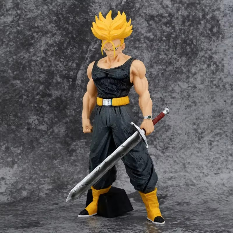 21CM Anime Dragon Ball Trunks Figure Super Saiyan Future Trunks PVC Action Figur