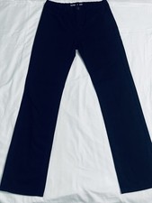 Old Navy Boys Skinny Black Pants 100 Cotton Twill Pockets Button Zip 29" Inseam
